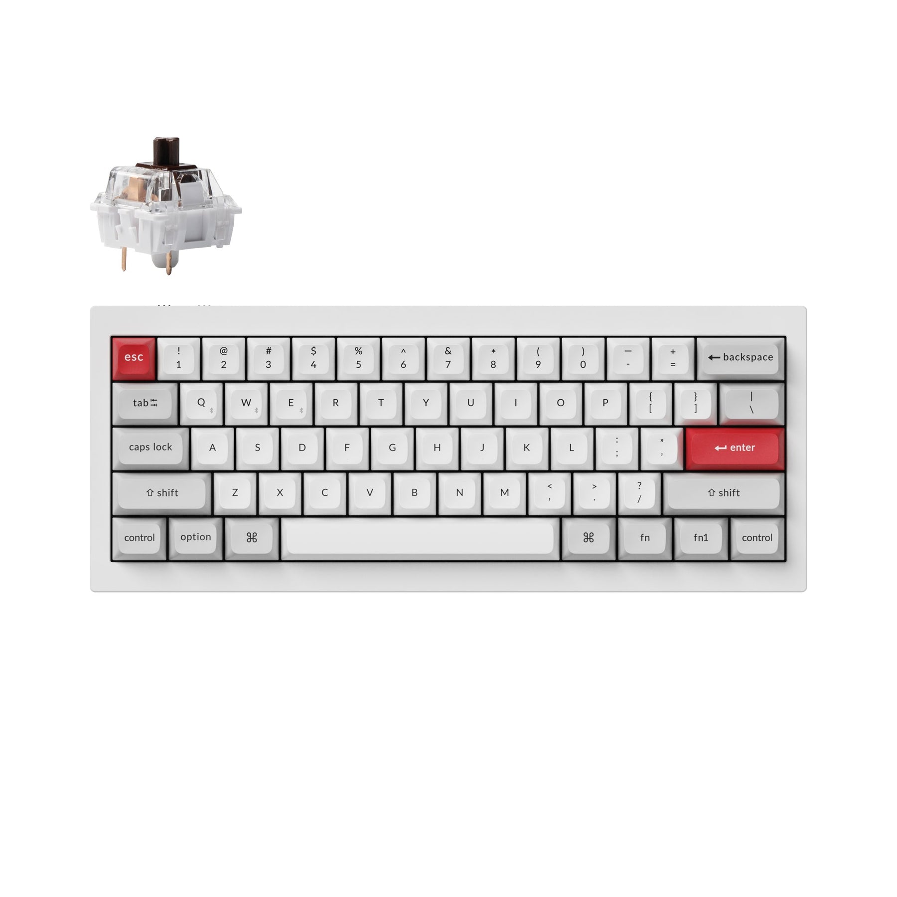 Clavier mécanique personnalisé sans fil Keychron Q4 Pro QMK/VIA (disposition US ANSI)