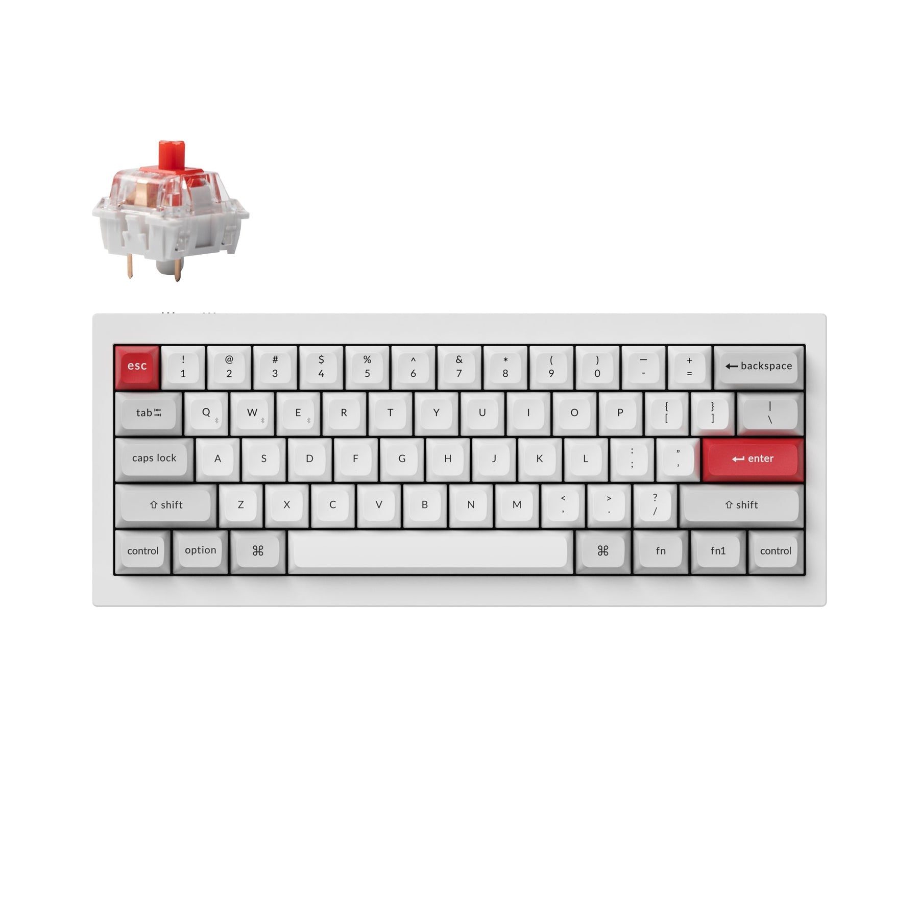Clavier mécanique personnalisé sans fil Keychron Q4 Pro QMK/VIA (disposition US ANSI)