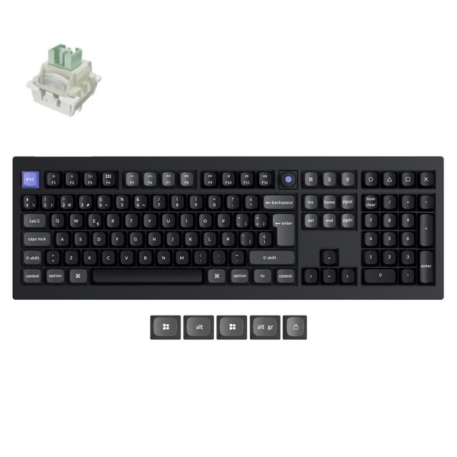 Keychron Q6 HE 8K Wired Magnetic Switch Keyboard ISO Layout Collection