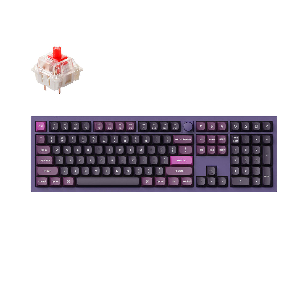 Clavier mécanique personnalisé filaire Keychron Q6 QMK (disposition US ANSI)