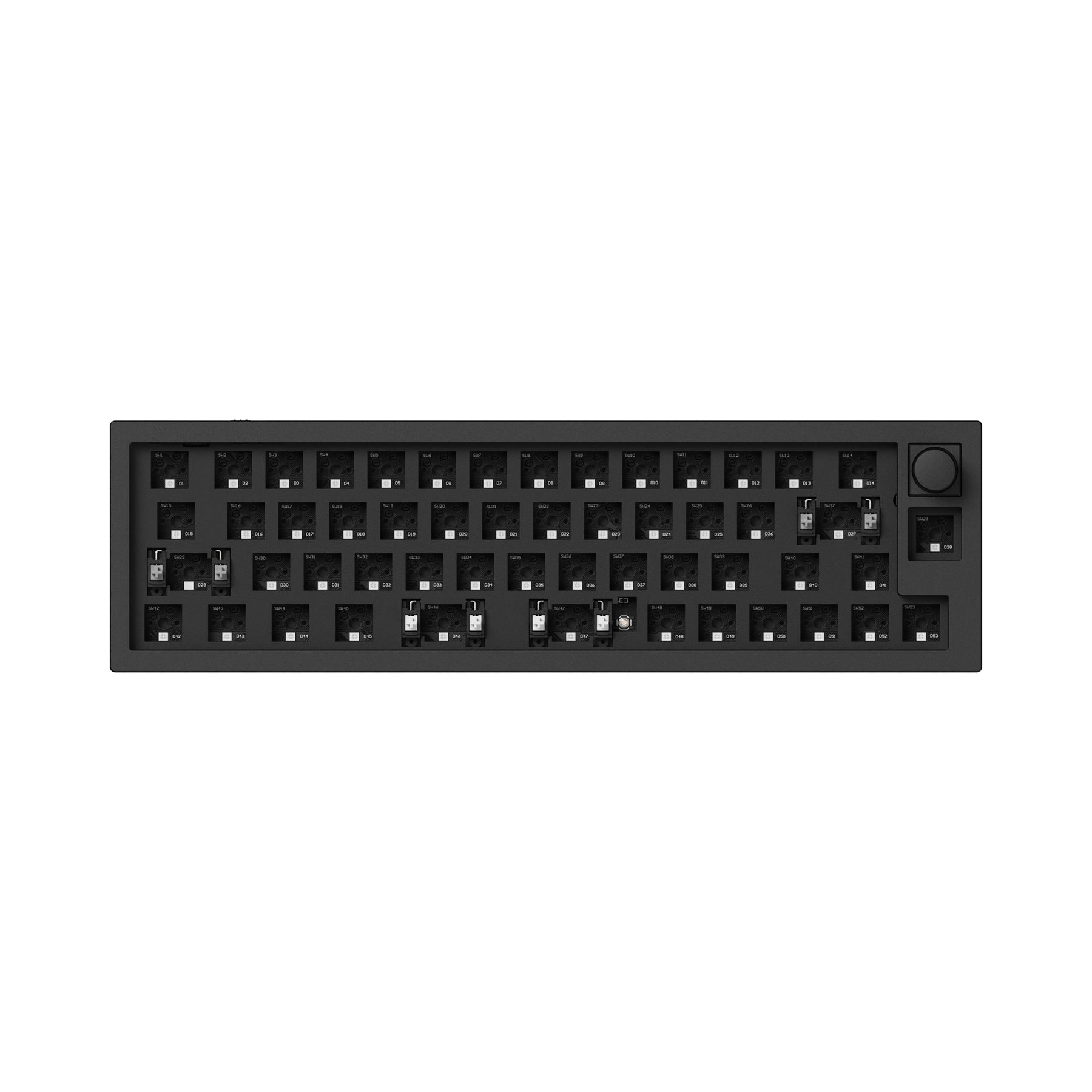 Clavier mécanique personnalisé filaire Keychron Q9 QMK (disposition US ANSI)