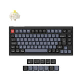 Collection de disposition ISO de clavier mécanique personnalisé sans fil Keychron V1 Max QMK