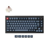 Collection de disposition ISO de clavier mécanique personnalisé sans fil Keychron V1 Max QMK