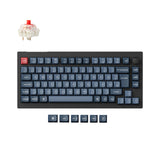 Collection de disposition ISO de clavier mécanique personnalisé sans fil Keychron V1 Max QMK