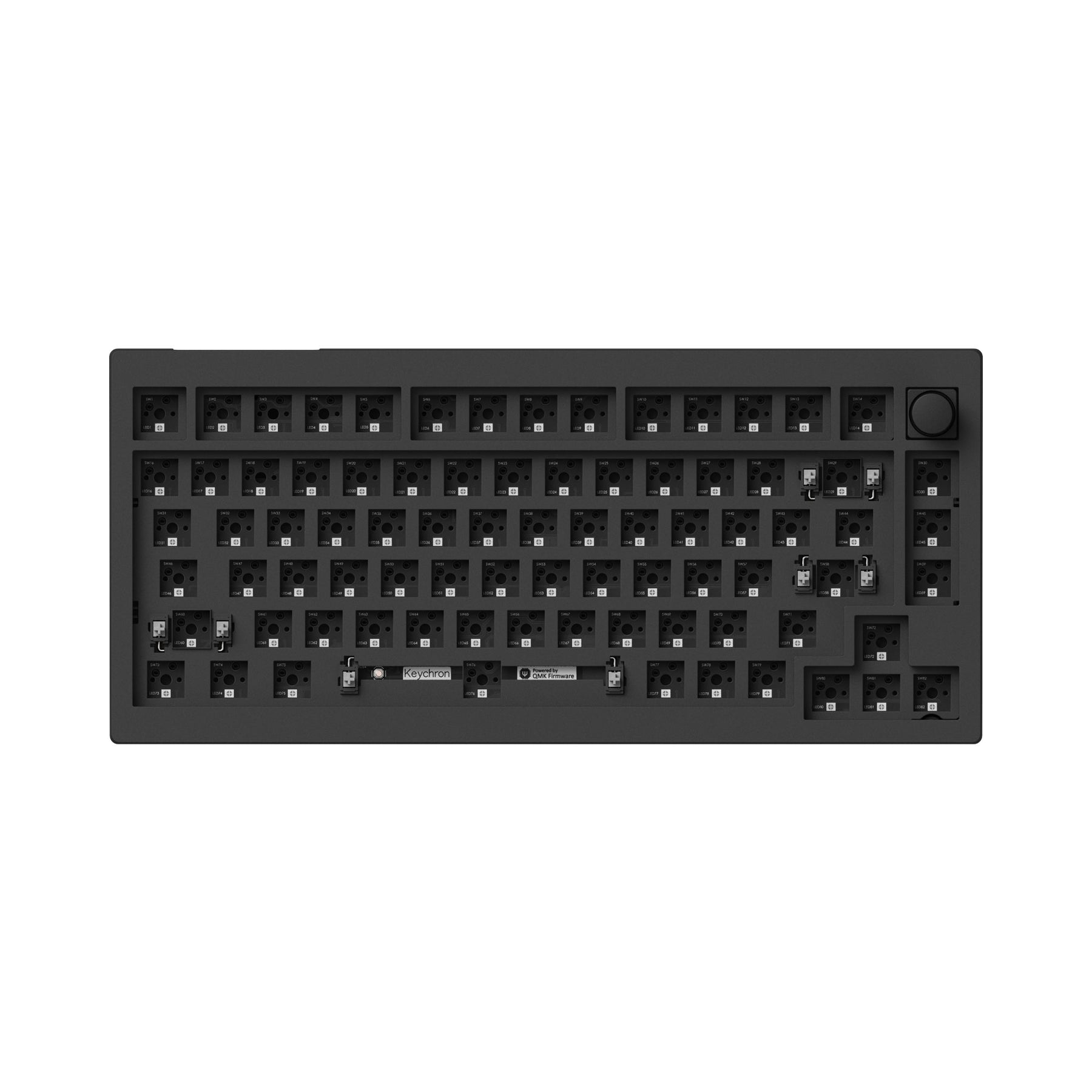 Clavier mécanique personnalisé sans fil Keychron V1 Max QMK/VIA (disposition US ANSI)