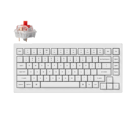 Keychron V1 QMK Wired Custom Mechanical Keyboard(US ANSI Layout)