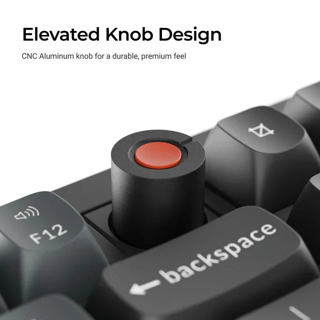 Keychron V3 8K QMK Wired Custom Mechanical Keyboard ISO Layout
