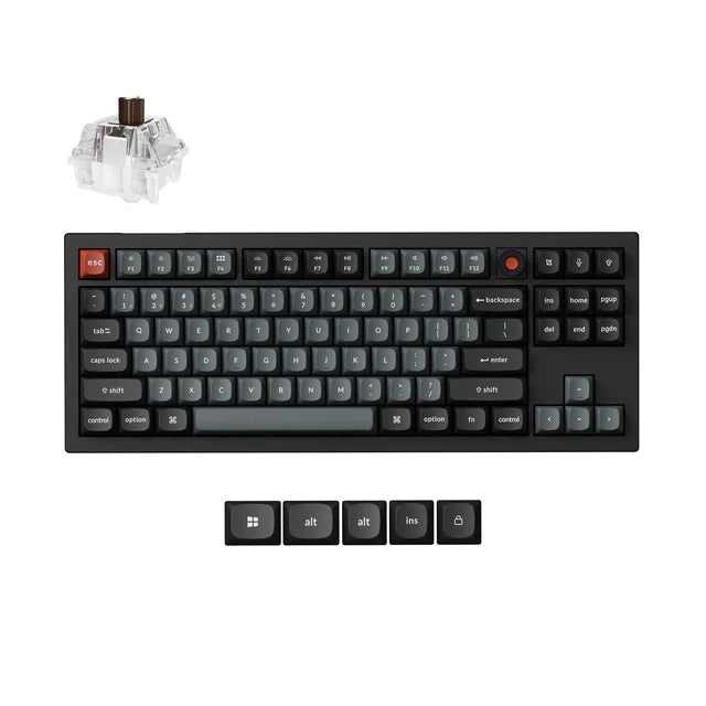 Clavier mécanique personnalisé filaire Keychron V3 8K QMK