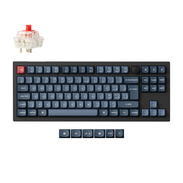 Keychron V3 Max QMK Wireless Custom Mechanical Keyboard ISO Layout Collection