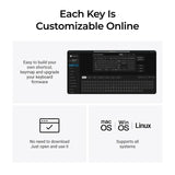 Clavier mécanique personnalisé filaire Keychron V6 8K QMK