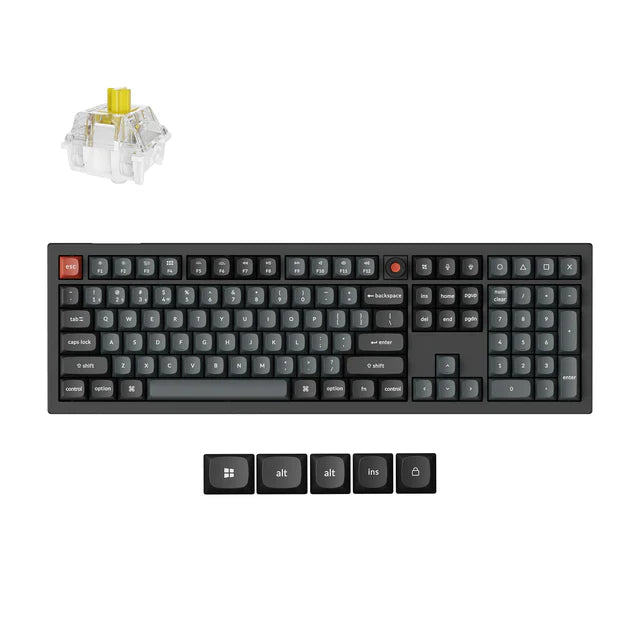 Clavier mécanique personnalisé filaire Keychron V6 8K QMK