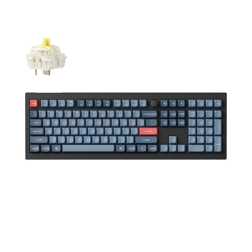 Clavier mécanique personnalisé sans fil Keychron V6 Max QMK/VIA (disposition US ANSI)