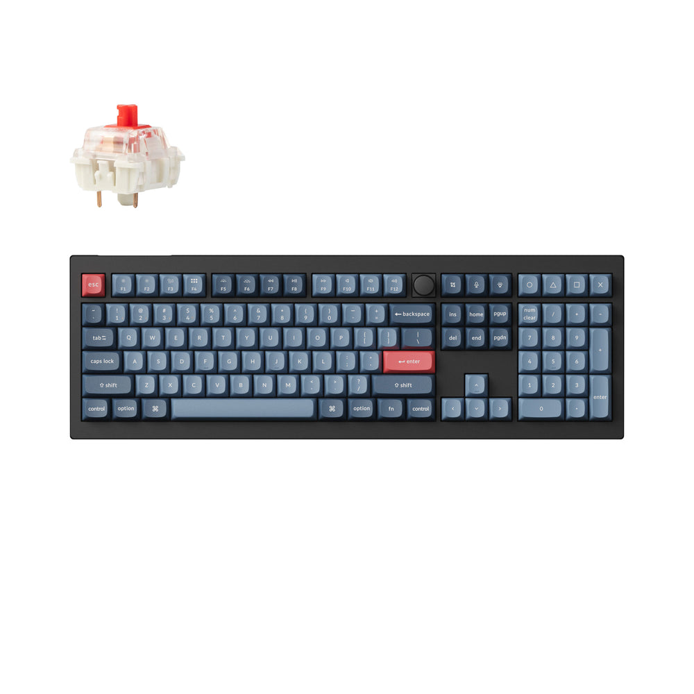 Clavier mécanique personnalisé sans fil Keychron V6 Max QMK/VIA (disposition US ANSI)