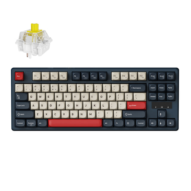 Clavier mécanique sans fil Keychron J4 QMK (Disposition US ANSI)