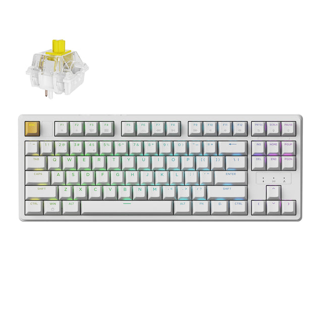 Clavier mécanique sans fil Keychron J4 QMK (Disposition US ANSI)