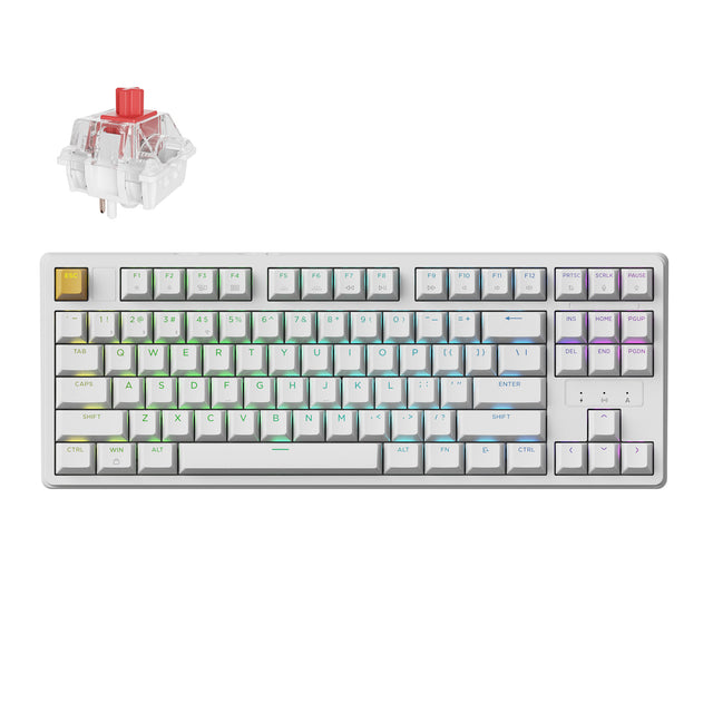 Clavier mécanique sans fil Keychron J4 QMK (Disposition US ANSI)