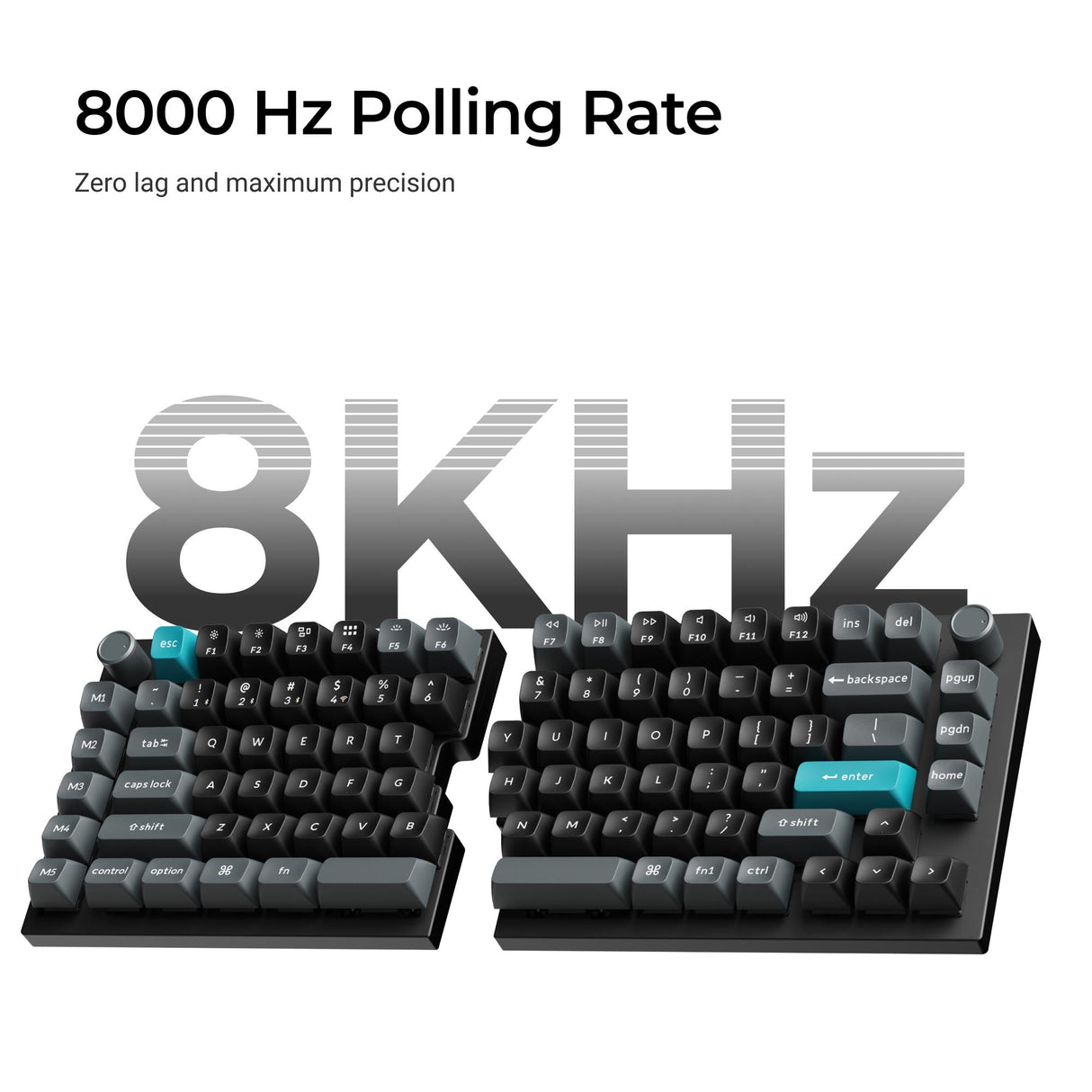 Clavier mécanique personnalisé sans fil Keychron Q11 Ultra 8K (Disposition US ANSI)