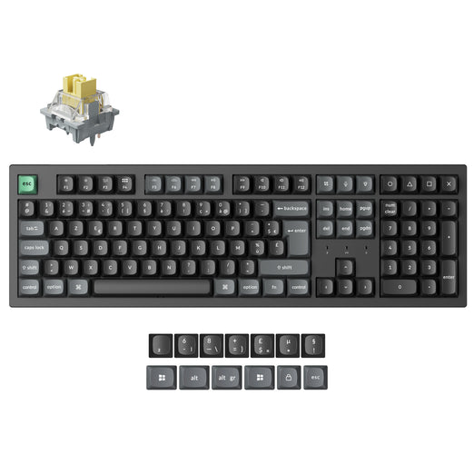 Keychron K10 Ultra 8K Wireless Custom Mechanical Keyboard ISO Layout