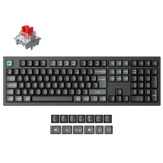 Keychron K10 Ultra 8K Wireless Custom Mechanical Keyboard ISO Layout