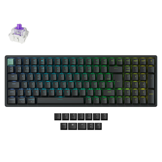 Clavier personnalisé Keychron K4 HE sans fil à interrupteur magnétique Collection disposition ISO