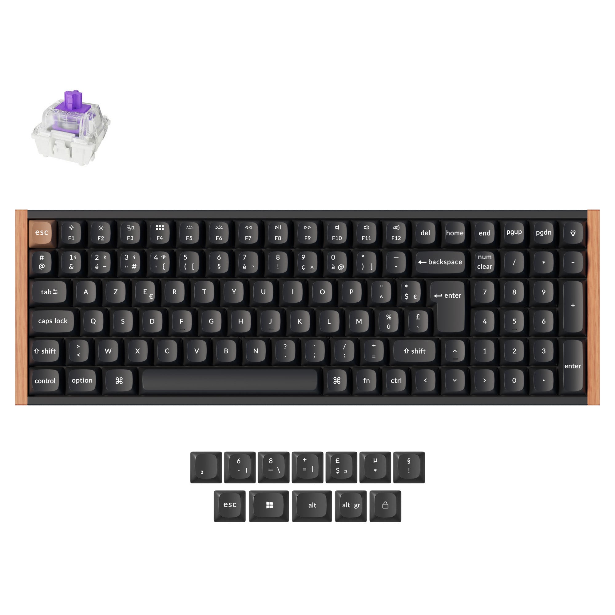 Keychron K4 HE Wireless Magnetic Switch Custom Keyboard ISO Layout Collection
