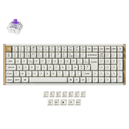 Clavier personnalisé Keychron K4 HE sans fil à interrupteur magnétique Collection disposition ISO