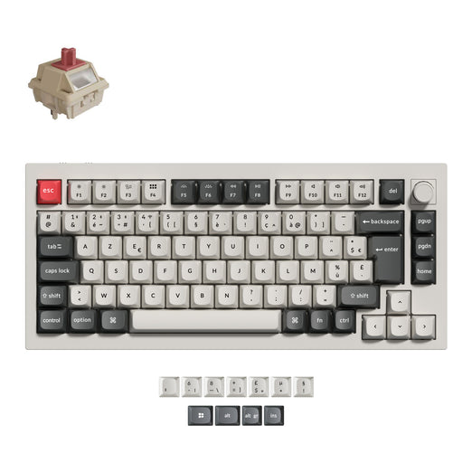 Clavier mécanique personnalisé sans fil Keychron Q1 Ultra 8K Collection disposition ISO