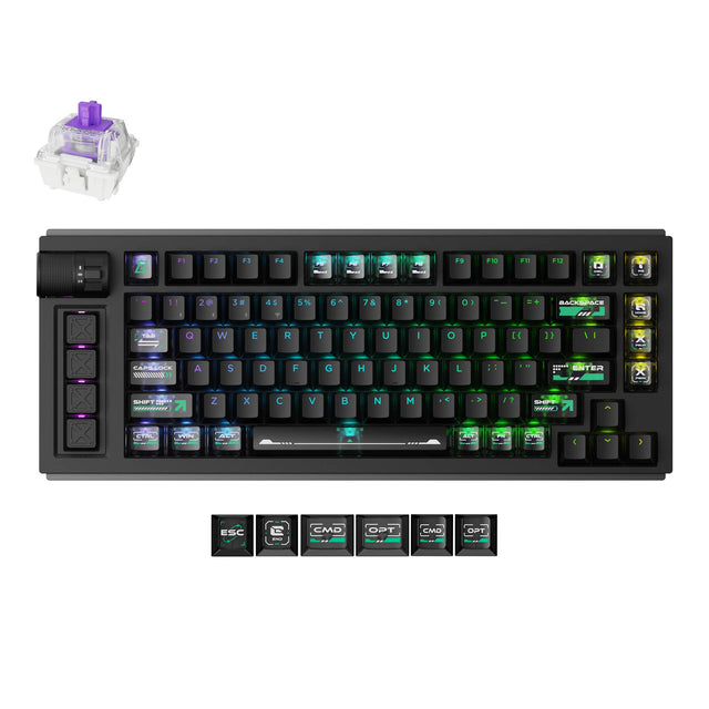 Lemokey L1 HE Interrupteur Magnétique Sans Fil Clavier de Jeu Personnalisé