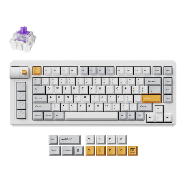 Lemokey L1 HE Interrupteur Magnétique Sans Fil Clavier de Jeu Personnalisé