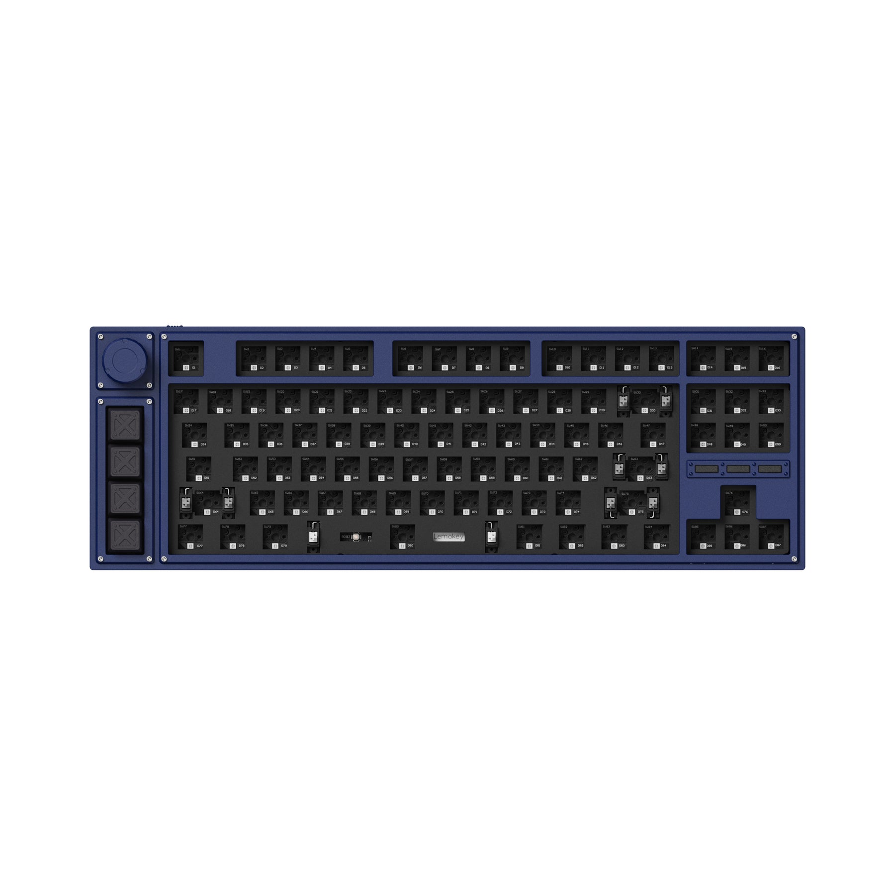 Clavier mécanique personnalisé sans fil Lemokey L3 QMK/VIA (disposition US ANSI)