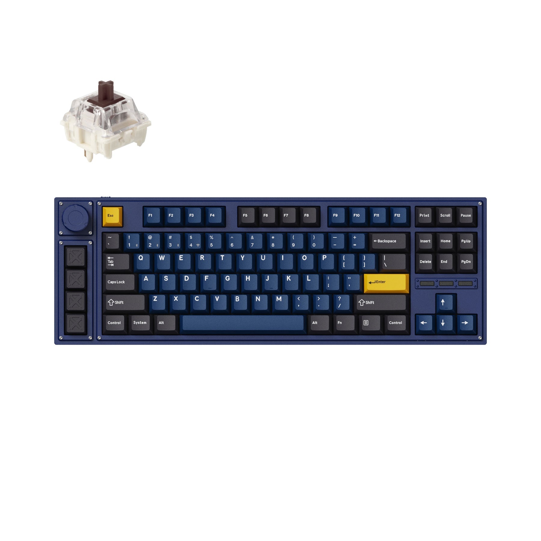 Clavier mécanique personnalisé sans fil Lemokey L3 QMK/VIA (disposition US ANSI)