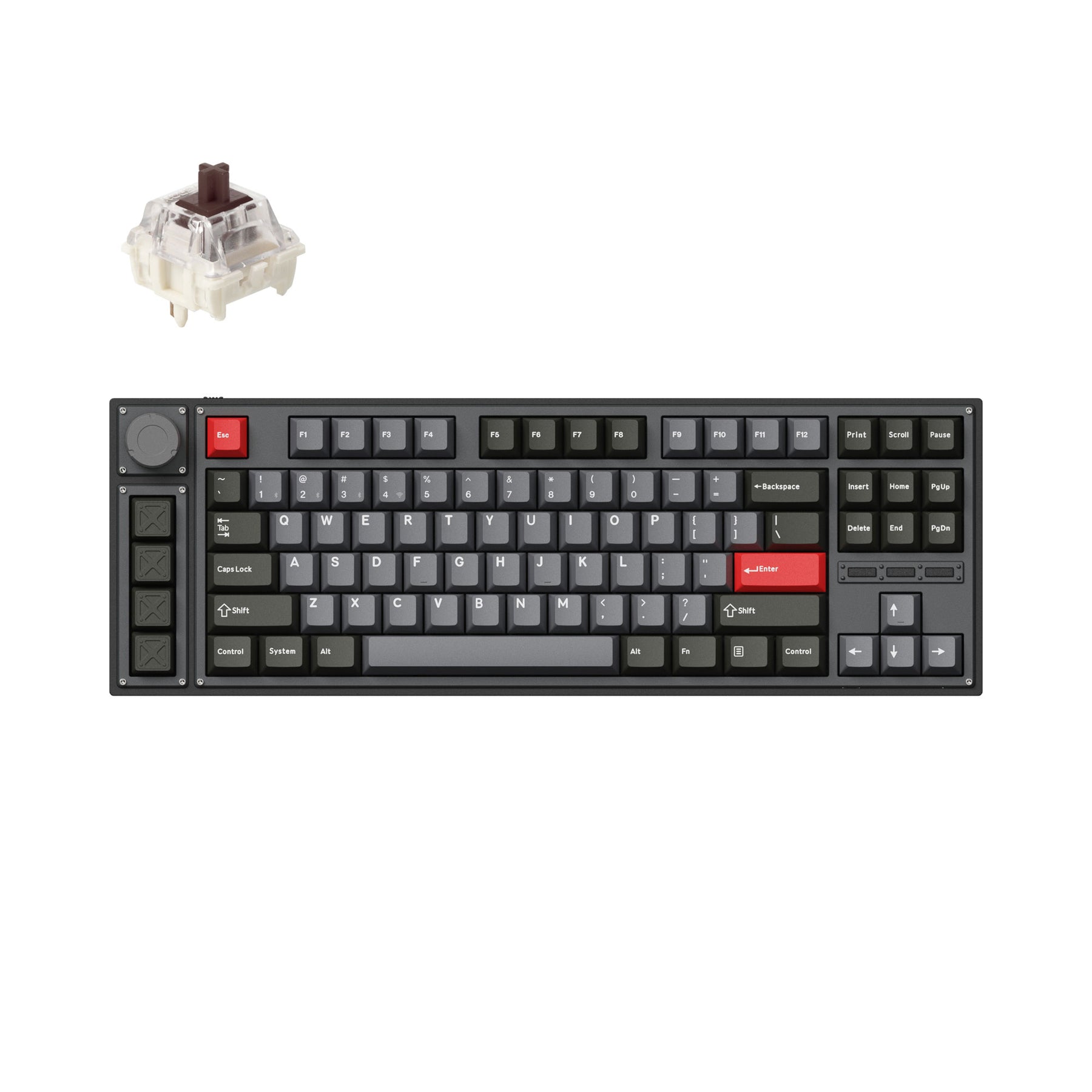 Clavier mécanique personnalisé sans fil Lemokey L3 QMK/VIA (disposition US ANSI)
