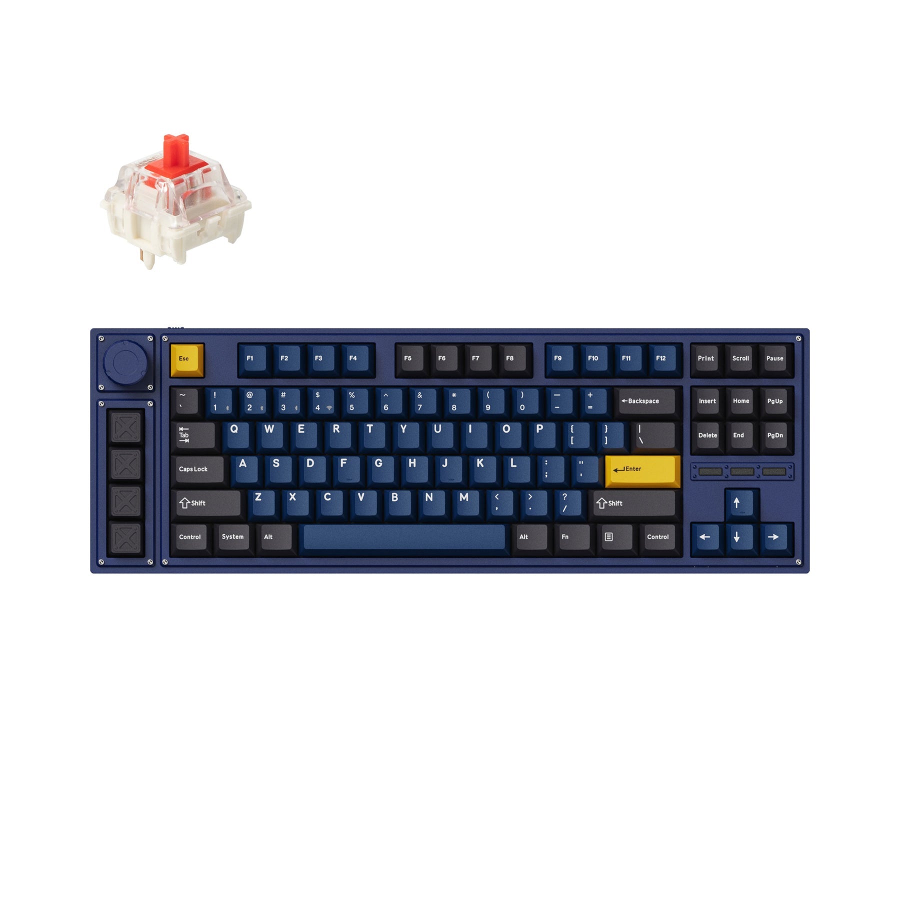 Clavier mécanique personnalisé sans fil Lemokey L3 QMK/VIA (disposition US ANSI)