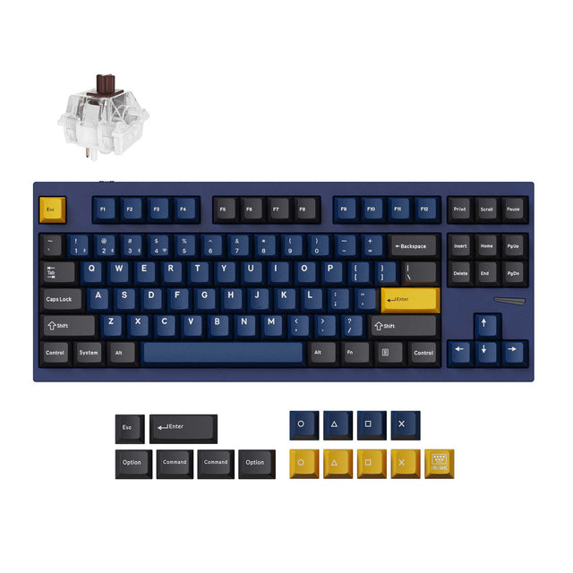 Clavier de jeu personnalisé sans fil Lemokey L4 QMK (disposition US ANSI)