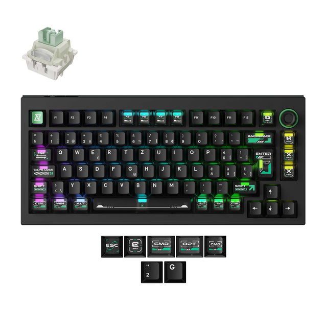 Clavier de jeu personnalisé Lemokey L5 HE avec interrupteur magnétique (disposition US ANSI)