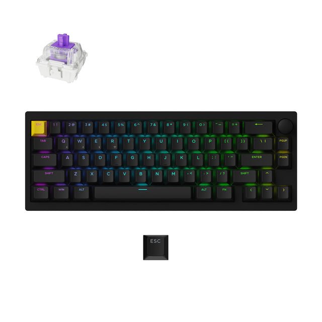 Lemokey P2 HE Interrupteur Magnétique Sans Fil Clavier de Jeu Personnalisé (Disposition US ANSI)