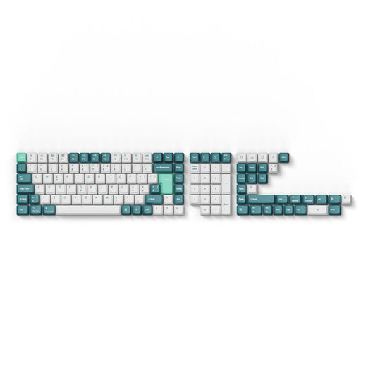 ISO OEM Dye-Sub PBT Full Set Keycap Set - White Mint