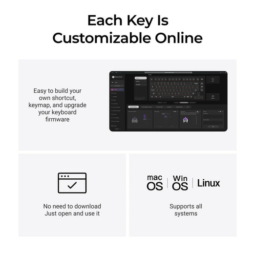 Keychron Q1 HE QMK Wireless Custom Keyboard - Copper Edition (US ANSI Layout)