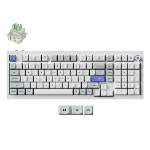 Clavier filaire Keychron Q5 HE 8K avec interrupteurs magnétiques (Disposition US ANSI)