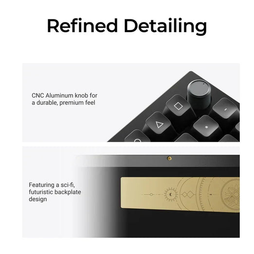 Clavier mécanique sans fil personnalisable Keychron Q5 Ultra 8K au format ISO