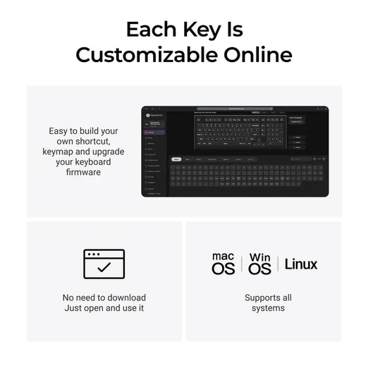 Clavier mécanique sans fil personnalisable Keychron Q5 Ultra 8K au format ISO