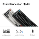 Clavier mécanique personnalisé sans fil Keychron Q5 Ultra 8K