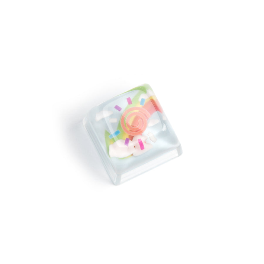 Arcs-en-ciel et Sunshine Resin Artisan Keycap