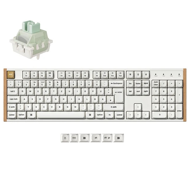 Keychron K10 HE Wireless Magnetic Switch Custom Keyboard ISO Layout Collection