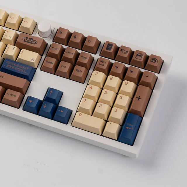 Chasseur de Trésor - Ensemble de Keycaps Complets en PBT Dye-Sub Cherry Profile