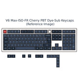 Collection de disposition ISO de clavier mécanique personnalisé sans fil Keychron V6 Max QMK