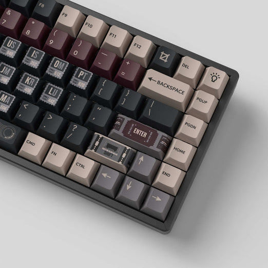 Vintage Stamp - Cherry Profile Dye-Sub PBT Full Keycap Set