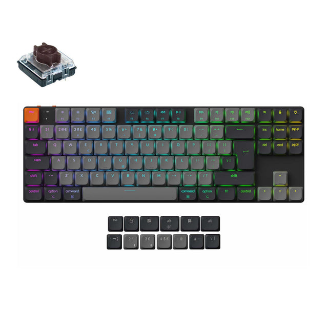 Keychron K1 QMK Wireless Mechanical Keyboard ISO Layout - Version 6