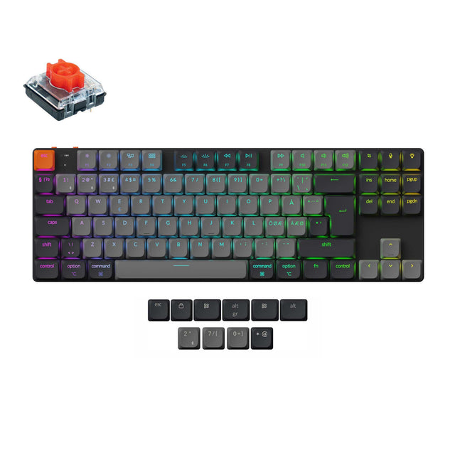 Keychron K1 QMK Wireless Mechanical Keyboard ISO Layout - Version 6