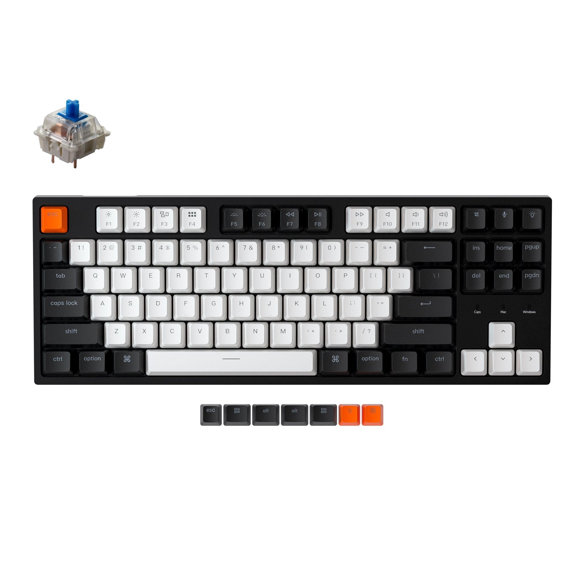 Clavier mécanique filaire Keychron C1 (disposition US ANSI)